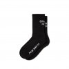 Polar Skate Co W23 Rib Socks Gnarly Huh Black 1 896x896