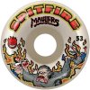 spitfire formula four conical full maulers skateboard wheels natural