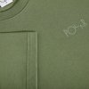 Polar Skate Co SP25 Contrast Tee Stroke Logo Moss Green 3