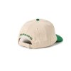 Polar Skate Co SP25 Sai Cap Stroke Logo Ecru Green 2
