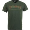 thrasher davis t shirt forest green