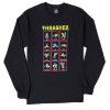 THRASHER BLACK LIGHT LONGSLEEVE BLACK