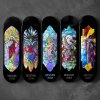 ZERO SKATEBOARDS THOMAS STAINED GLASS 8.25" 3