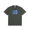 Polar Skate Co W25 Tee Cut Outs Dark Olive 1
