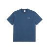 Polar Skate Co SP26 Contrast Tee Stroke Logo Grey Blue 1