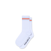 Polar Skate Co SP26 Rib Socks Stripes White Orange Blue 1