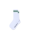 Polar Skate Co SP26 Rib Socks Stripes White Green Blue 1
