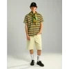 HÉLAS CLASSIC STRIPED TEE GREEN