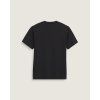 New Left Chest TShirt VANS Black White ALT1