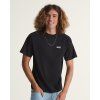 New Left Chest TShirt VANS Black White ALT2