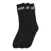 vans classic crew socks black 3 pack 1