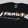 THRASHER INTRO BURNER TEE BLACK