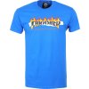 thrasher ripped t shirt royal blue