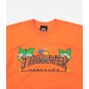thrasher tiki t shirt safety orange 2