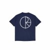 STROKE LOGO TEE RICH NAVY 2
