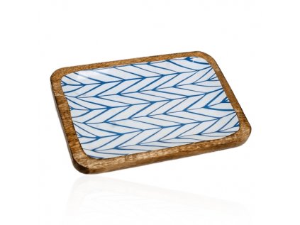 Talíře 0012 208 2 maly obdelnikovy talir z mangoveho dreva kolekce greece