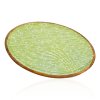 Talíře 0002 85 kulaty servirovaci tac z mangoveho dreva kolekce green bamboo