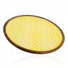 Talíře 0000 94 2 kulaty servirovaci tac z mangoveho dreva kolekce yellow happiness