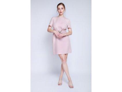 Krátké formální pudrové šaty Valentino