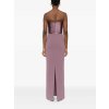 Dlouhé fialové pouzdrové šaty Solace London