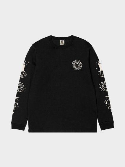 10082002 Black Web Longsleeve front