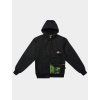 11777 2 bunda hooded jacket black velikost l