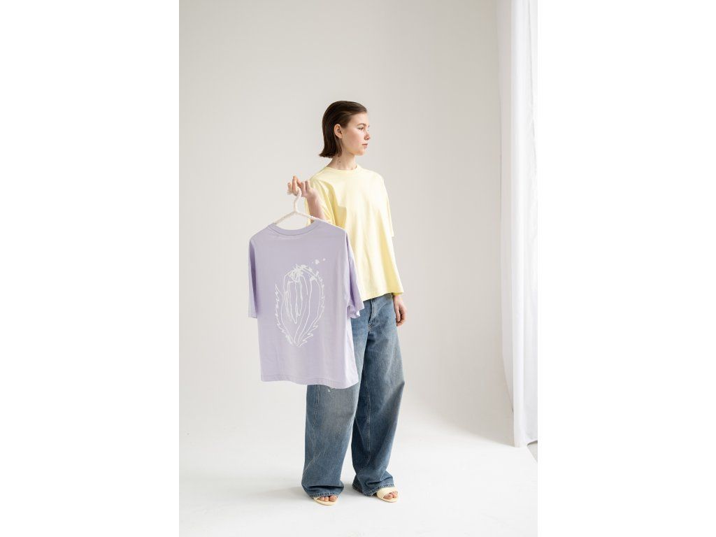 TRIKO Z BIO BAVLNY S POTISKEM