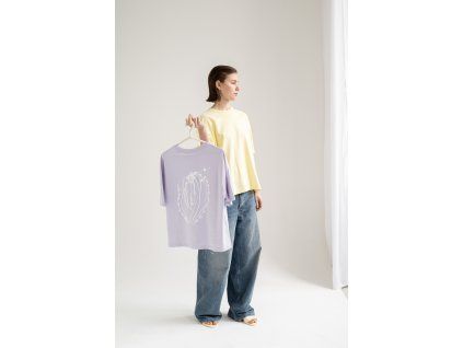 TRIKO Z BIO BAVLNY S POTISKEM