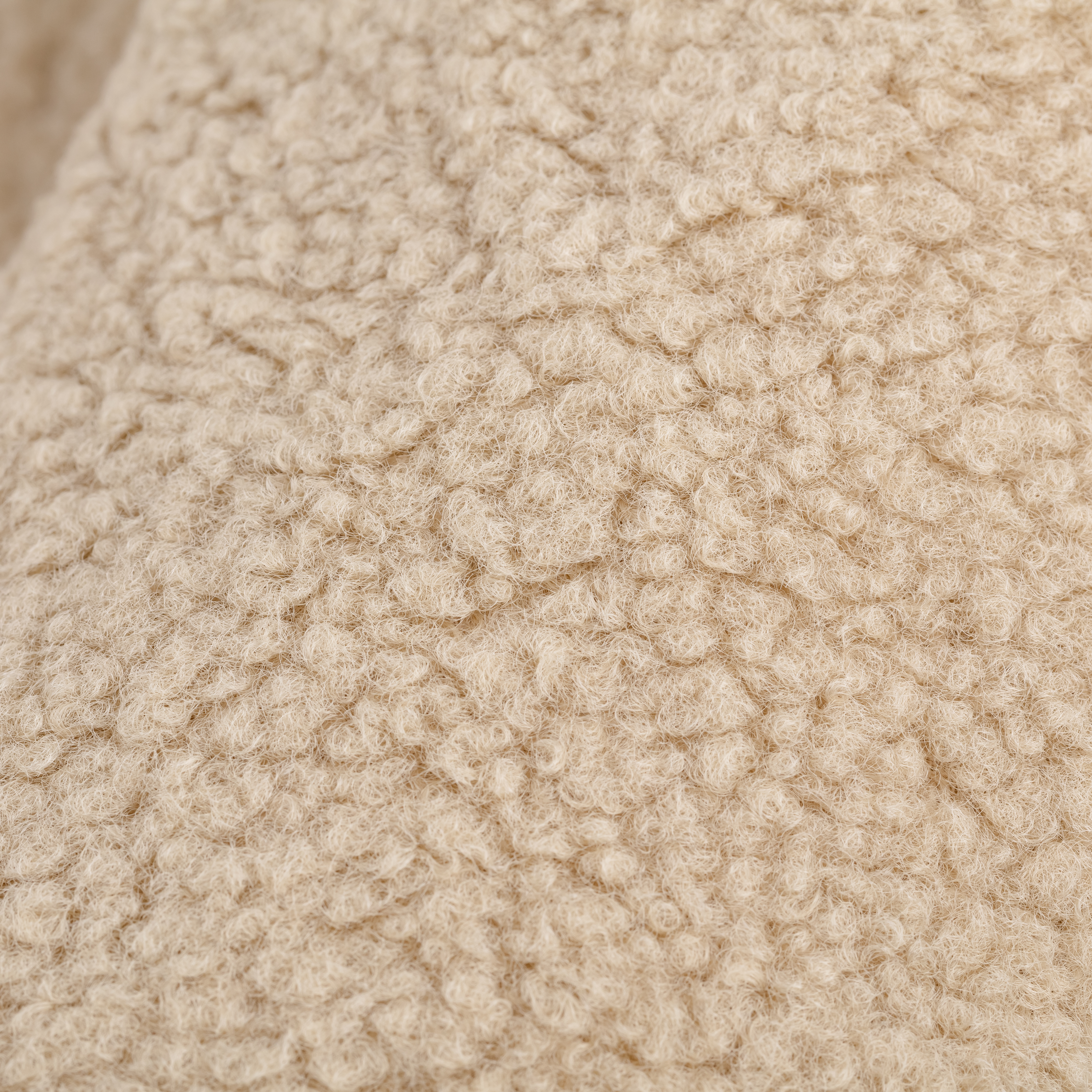 Detail teddy materiálu pelechu Dognut