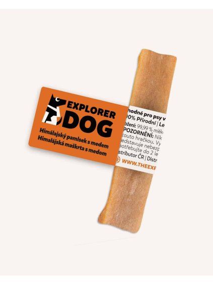 Himalájský sýrový pamlsek pro psy s medem Explorer Dog