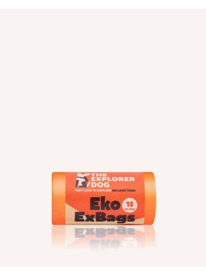 Recyklované sáčky na psí exkrementy 15 ks Explorer Dog