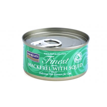 532 fish4cats konzerva pro kocky finest makrela s olihni 70 g