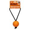 Míček pro psy AirBall na provaze Oranžový 6,5 cm Explorer Dog – pohled 3