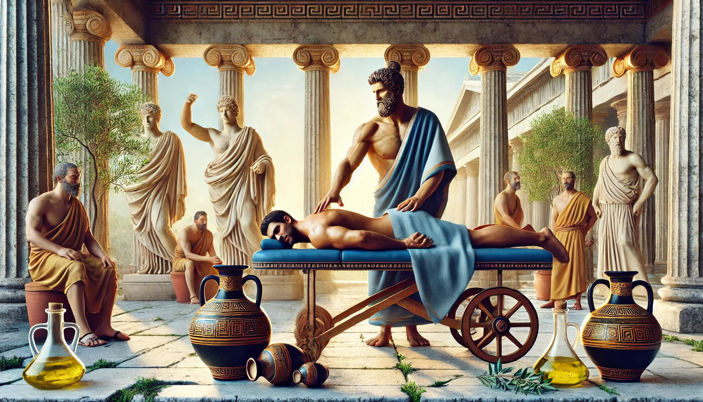 Olivový olej v antické historii wellness a fyzioterapie