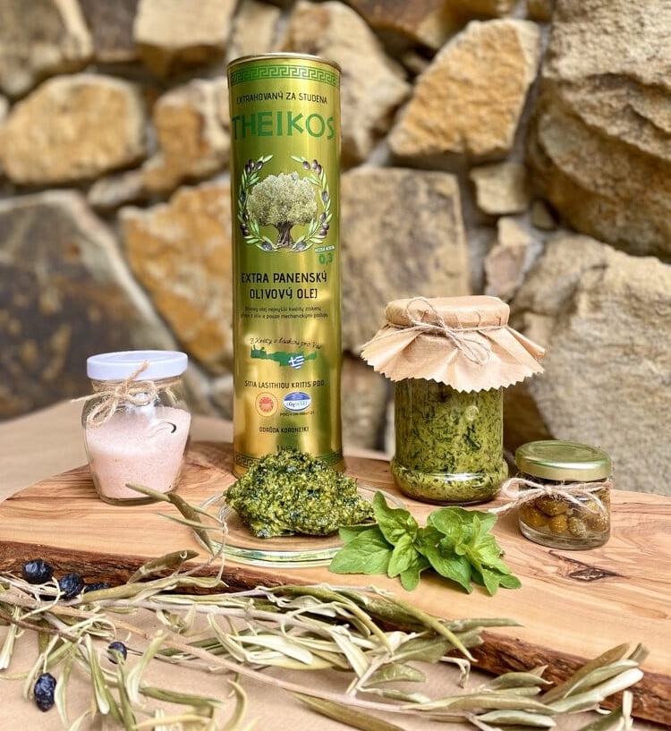 Domácí pesto z medvědího česneku - recept s olivovým olejem