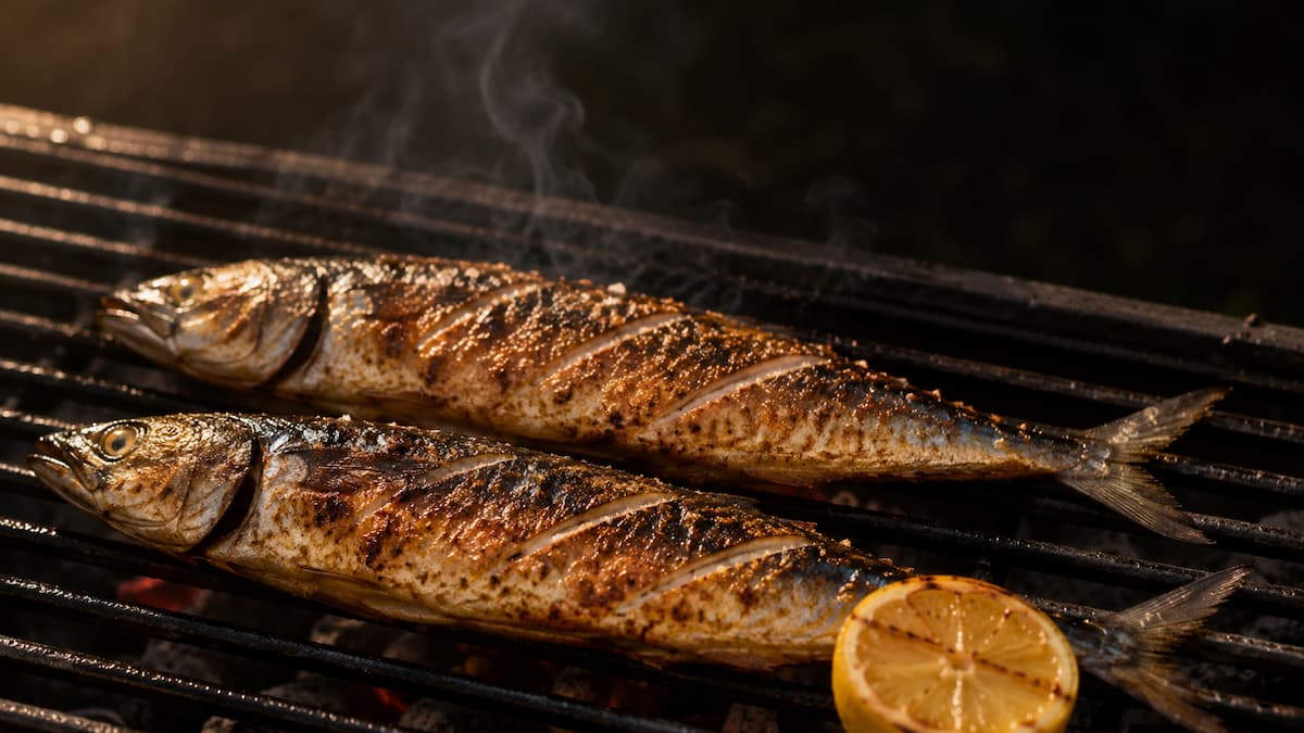 Makrela na grilu: recept krok za krokem