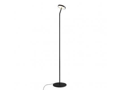 acb corvus led black floor lamp