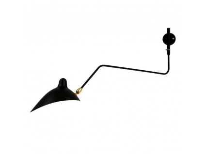 eng pl Wall lamp CRANE 1W black 99 cm 263 2