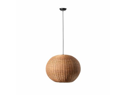 HAKA COLGANTE NEGRO P RATTAN E27 o530 400 SZ2