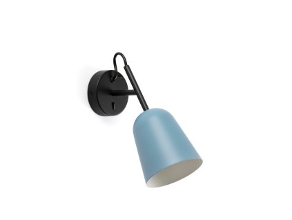 PR180596BI52819 28274 STUDIO APLIQUE PANTALLA AZUL 1xE14 SZ2