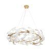 Pendant lamp BOTANIKA gold white 80 10
