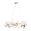 Pendant lamp BOTANIKA gold white 80 12