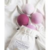 Friendsheep Wool Dryer Balls – PINK VALENTINE – set of 6