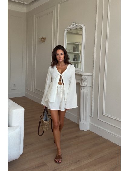 Lněný letní komplet Holiday