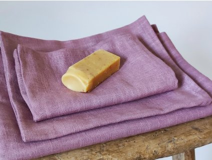 lenvászon természetes törölköző garnitúra