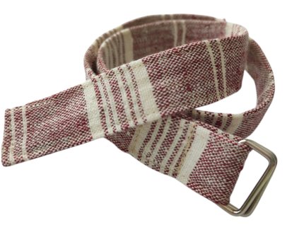 Len textil gyerek öv - bordó