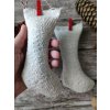 fehér kicsi mikulás csizma provence-i
