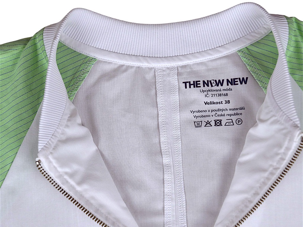 TheNewNew B-32 - Dámská upcyklovaná halenka vel. 38