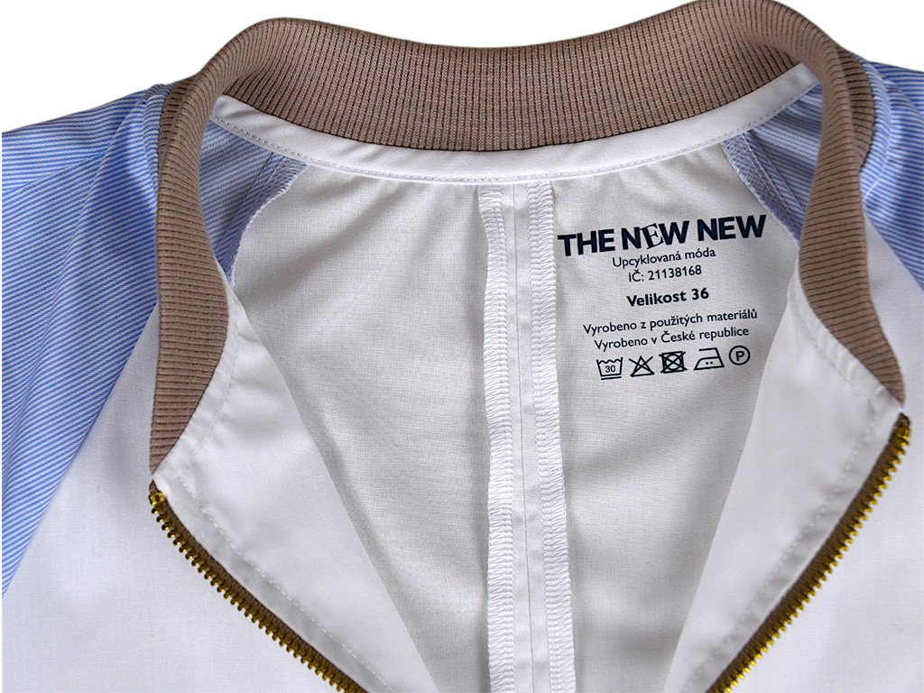 TheNewNew B-34 - Dámská upcyklovaná halenka vel. 36