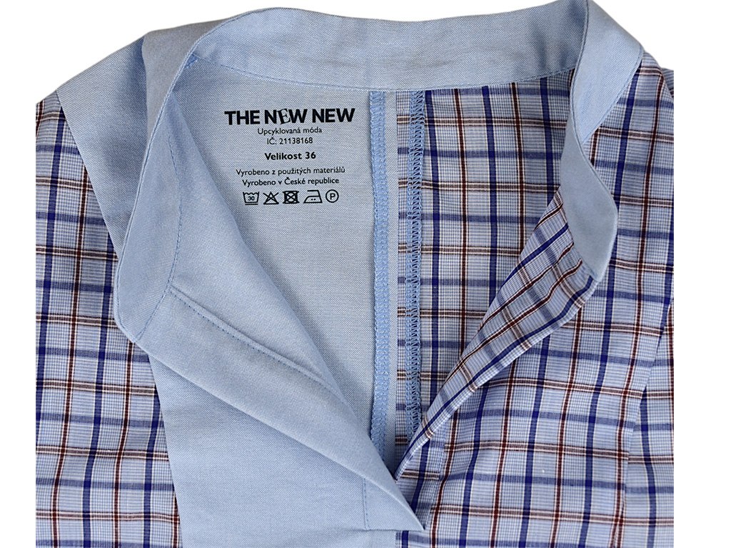 TheNewNew P-22 - Dámská upcyklovaná polokošile vel.36